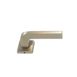Sese Aysu Modeli Rozetli Wc Kapı Kolu Nikel Saten (200-241R-02-53) - 4