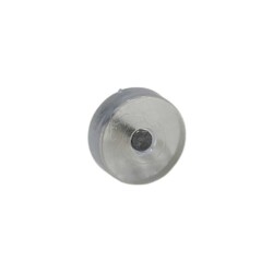 Sese Çivili Takoz Raf Pimi 16mm Silikonlu Şeffaf (TAP17-2) - 2