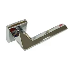Sese Eliz Modeli Rozetli Wc Kapı Kolu Krom (200-201R-02-18) - 1