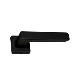 Sese Mira Modeli Rozetli Wc Kapı Kolu Siyah (200-207R-02-02) - 1