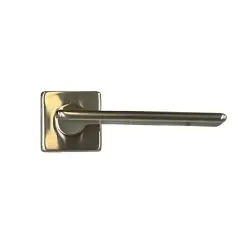 Sese Nida Modeli Kare Rozetli Oda Kapı Kolu Inox (200-224R-01-53) - 1