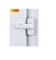 Sese Pencere Emniyet Kilidi Beyaz Renk Kilit (ASK79) - 1