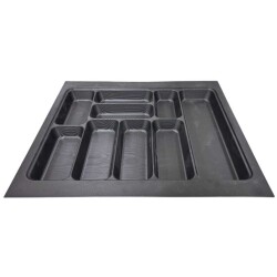Sese Plastik Ekonomik Kaşıklık 37*49 cm Antrasit (400-07-02-54) - 1