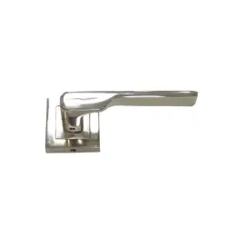 Sese Veroni Modeli Kare Rozetli Wc Kapı Kolu Nikel Saten (200-94R-02-53) - 3