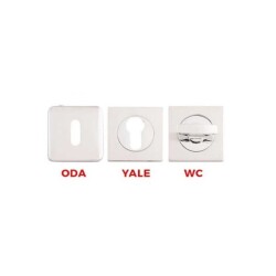 Sese Wc Kare Rozet Krom Inox (201-15-02-18/53) - 2