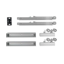 Sisco 100 kg Sürgülü Kapılar Serisi için Frenli Sürme Kapı Sistemi (SCS0138-0198) - 1