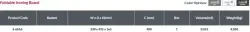Starax 6616 Dolap içi Katlanır Ütü Masası Beyaz Modül 40cm (S-6616-W) - 4