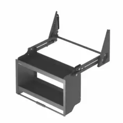 Starax 70cm Kaymaz Yüzeyli Raf Asansörü Antrasit Renk (S-5194-A) - 2
