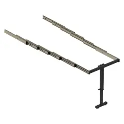 Starax Ayaklı Katlanır Masa Mekanizması 80cm Antrasit Renk (S-2147-A) - 2
