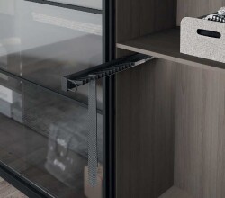 Starax Gizli Raylı Alüminyum Kravatlık Sol (S-6727-A) - 1