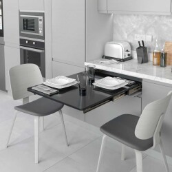Starax Katlanır Masa Mekanizması 80cm Antrasit Renk (S-2142-A) - 2