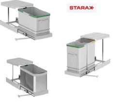 Starax Raylı Çöp Kovası Yedek Parça Kapak Bağlantı Elemanı (STAR2) - 3