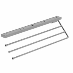 Starax Raylı Havluluk 3 Bölmeli Krom Renk (S-8845-C) - 2