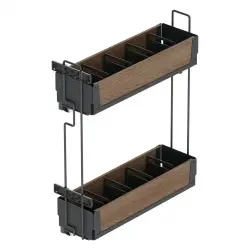 Starax20cmGizliRaylıDeterjanlık(ÇiftAçılım)Sol(S-2441-US-A) - 1