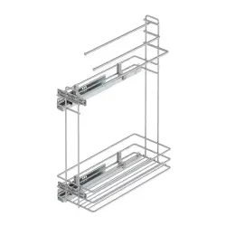 Starax25cmTelHasırSepetliGizliRaylıHavluAskılıDeterjanlıkSağ(TekAçılım)(S-2506-C) - 1