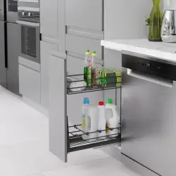Starax25cmZeminBağlantılıTezgahAltıDeterjanlıkAntrasit(S-2191-A) - 1