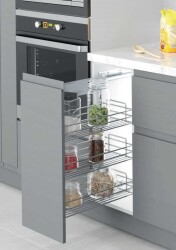 Starax35cmTelHasırSepetliYandanGizliRaylıÜniteSol(90Derece)(S-2791-C) - 1