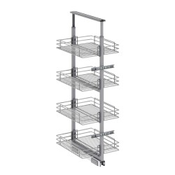 Starax55cmTelHasırSepetli6SepetTeleskopikKiler(S-1142-C) - 2