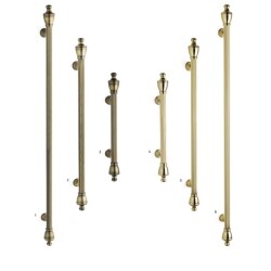 System Çekme Kapı Kolu Antik Satı Renk 800mm (PH9656 0800 ABM-ABM-ABM) - 3
