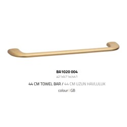 System Dorado Uzun Havluluk Gold Branch Renk (BA1020 004 GB) - 2