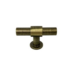 System Düğme Mobilya Kulbu Antik Renk 60mm Kulp (SY9236 0060 ABM-ABM) - 2
