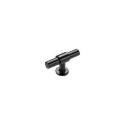 System Düğme Mobilya Kulbu Siyah Renk 60mm Kulp (SY9236 0060 AL6-AL6) - 1