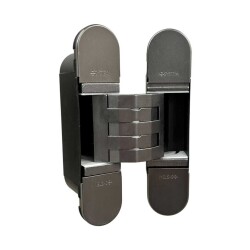 System Gizli Menteşe Füme/Antrasit Renk 130x30mm (HG107HT01 BBN) - 1