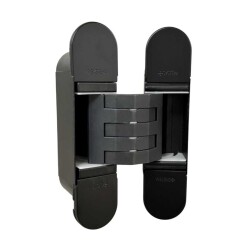 System Gizli Menteşe Siyah Renk 130x30mm (HG107HT01 AL6) - 1