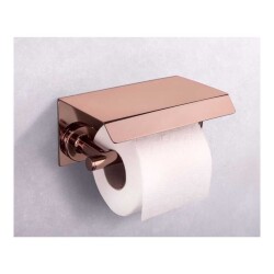 System Hoop Kapaklı Tuvalet Kağıtlığı Rose Renk (BA1003 011 RS) - 2
