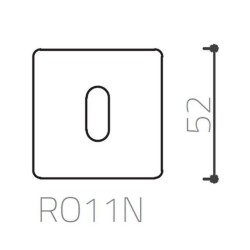 System Kare Oda Kapı Rozeti Gold Branch Renk (RO11N GB) - 3