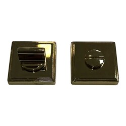 System Kare Wc Banyo Kapı Kolu Rozeti Gold Renk (RO17W GL) - 1