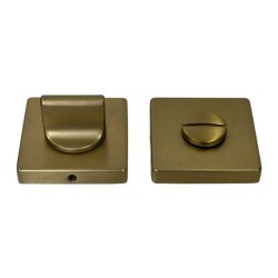 System Kare WC Banyo Kapı Rozeti Gold Branch Renk (RO11W GB) - 2