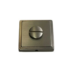 System Kare WC Banyo Kapı Rozeti Saten Renk (RO17W NBM) - 2