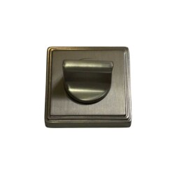 System Kare WC Banyo Kapı Rozeti Saten Renk (RO17W NBM) - 3