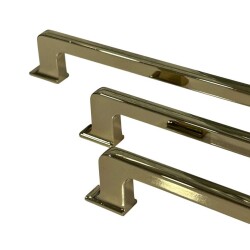 System Mobilya Kulbu Altın Renk 128mm Kulp (SY9307 0128 GL) - 3