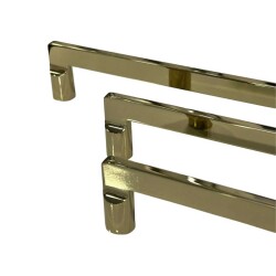System Mobilya Kulbu Altın Renk 128mm Kulp (SY9393 0128 GL) - 4
