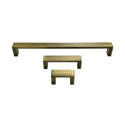 System Mobilya Kulbu Antik Renk 128mm Kulp (SY6250 0128 ABM) - 1