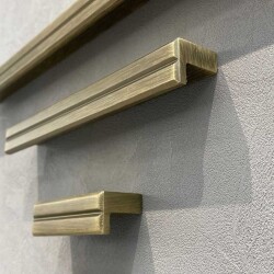 System Mobilya Kulbu Antik Renk 352mm Kulp (SY9255 0352 ABM) - 2