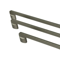 System Mobilya Kulbu Fırçalı Saten Renk 416mm Kulp (SY9396 0416 ELX2) - 4