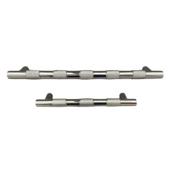 System Mobilya Kulbu Parlak Nikel Renk 128mm Kulp (SY9387 0128 PN-PN) - 1