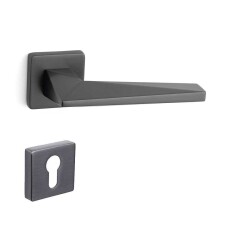 System Prizma Kapı Kolu Füme/Antrasit Renk (HA244RO11 BBN) - 5