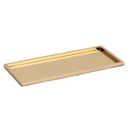System Tezgah Üstü Tepsi Gold Renk (BA2037 037 GL) - 1
