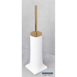 System Tuvalet Fırçalığı Beyaz Altın / Gold (BA4006 009 R1-GL) - 1