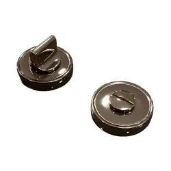 System Yuvarlak Wc Banyo Kapı Rozeti Rose Renk (RO14W RS) - 1