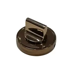 System Yuvarlak Wc Banyo Kapı Rozeti Rose Renk (RO14W RS) - 2