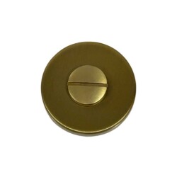 System Yuvarlak Wc Kapı Rozeti Gold Branch Renk (RO12W GB) - 3