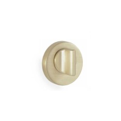 System Yuvarlak Wc Kapı Rozeti Mat Altın (RO12W BB) - 1