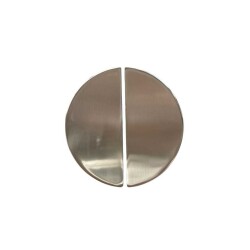 SystemDüğmeYarımDaireMobilyaKulbuSatenRenk16mmKulp(SY47160016NB) - 1