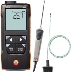 Testo 925 K Tipi Daldırma Problu Termometre Seti - 1