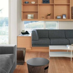 Umbra Woodrow Siyah Tabure Ve Saklama Kovası (UM 1009760-048) - 1